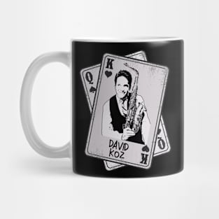 Retro David Koz Card Style Mug